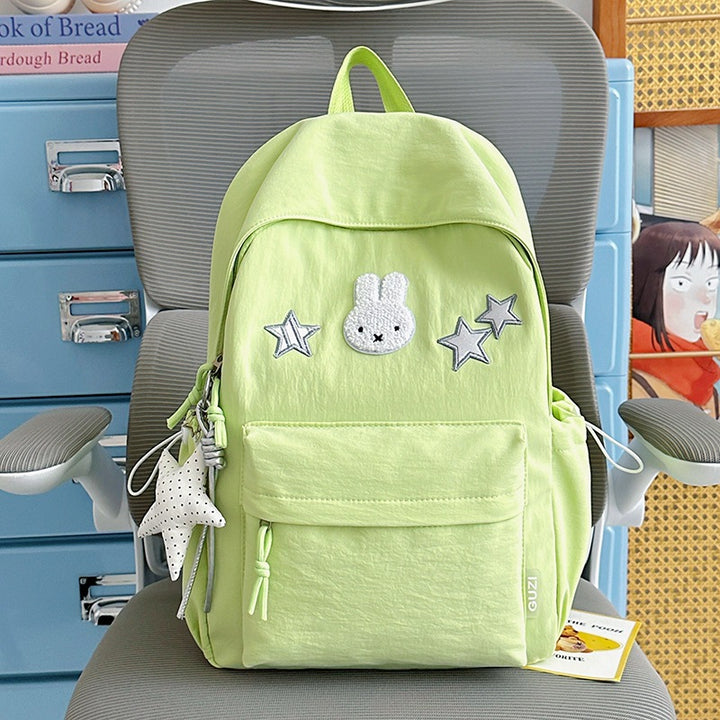 Cute Bunny-Embellished Backpack Kalsten