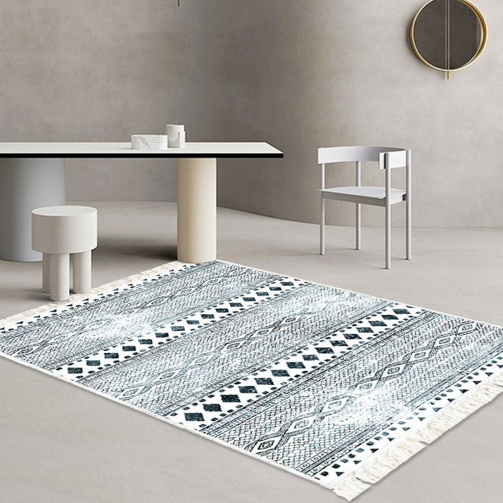 Textured Abstract Area Rug Kalsten