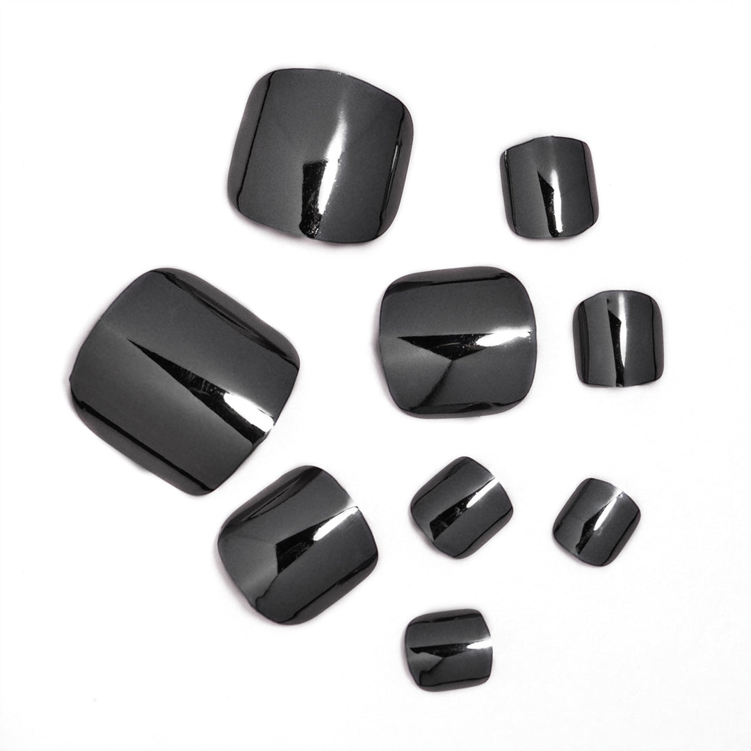 Premium Glossy Square Press-On Nails Kalsten