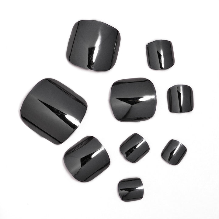 Premium Glossy Square Press-On Nails Kalsten