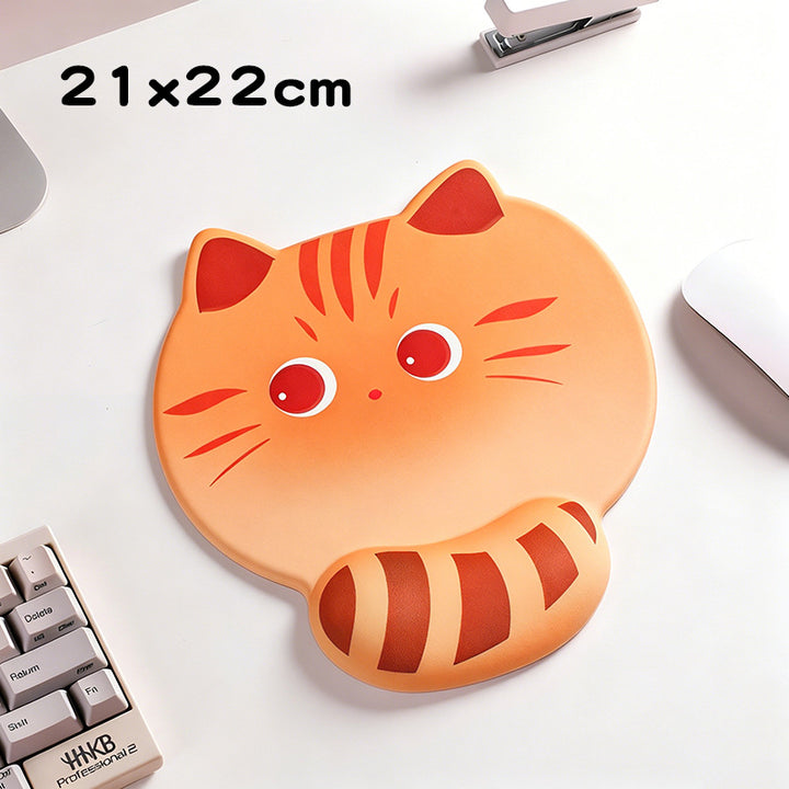 Cat-Themed Soft Mouse Pad