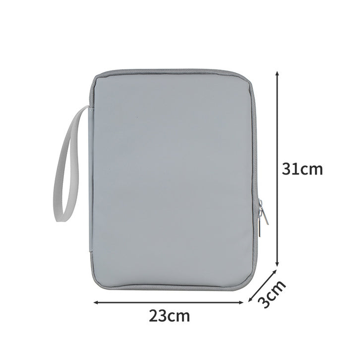 Slim Zip-Up Document Holder Kalsten