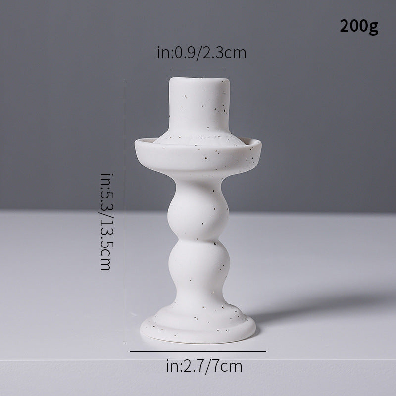 Elegant Ceramic Candle Holder Kalsten