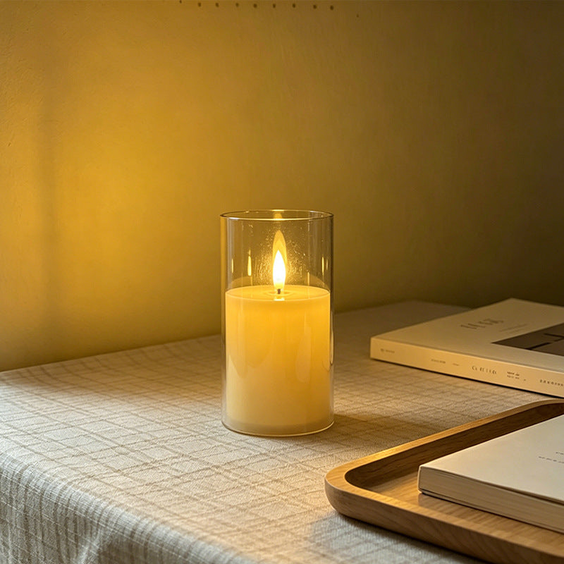 LED Scented Candle with Flame Effect Kalsten