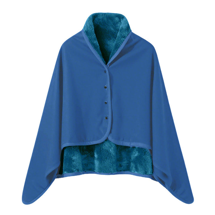 Ladies Elegant Snuggle Blanket with Collar Kalsten