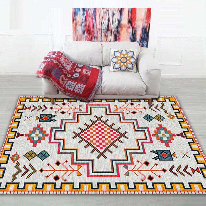 Decorative Oriental Inspired Carpet