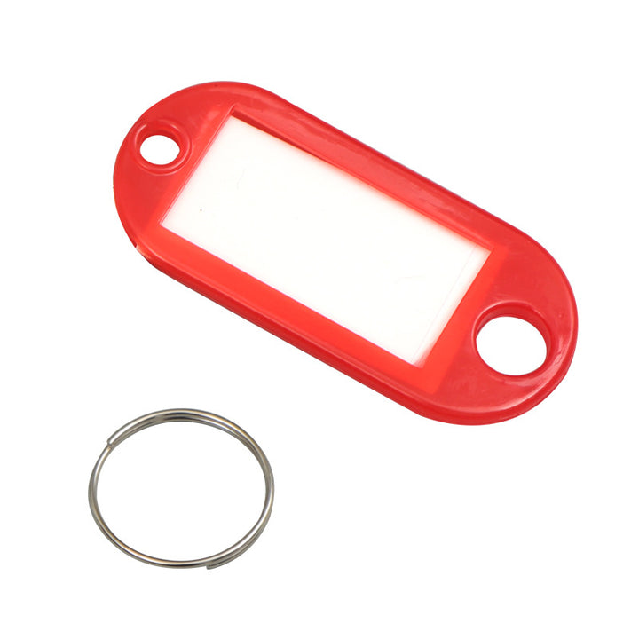 Unisex Labels Keychain with Writable Area Kalsten