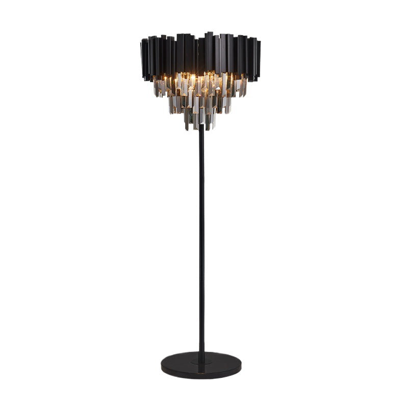 Modern Crystal Floor Lamp