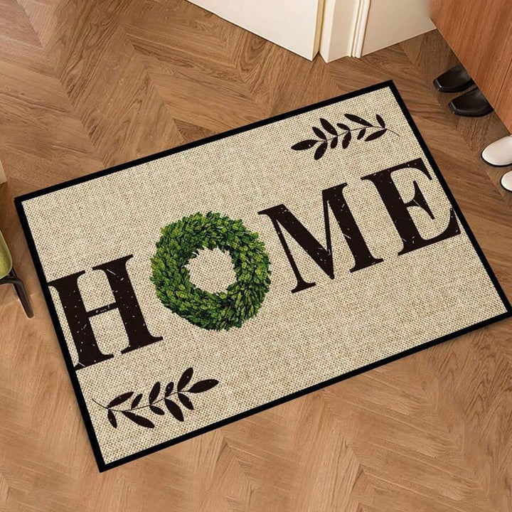Decorative Geometric Welcome Mat Kalsten