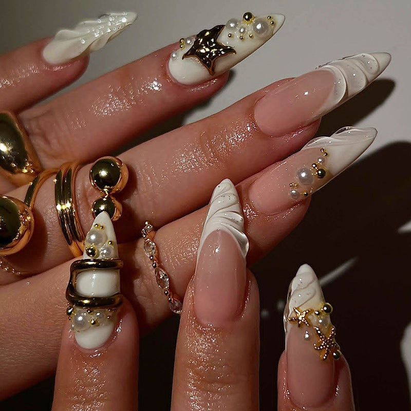 Decorative Acrylic Press-On Nail Collection kalsten