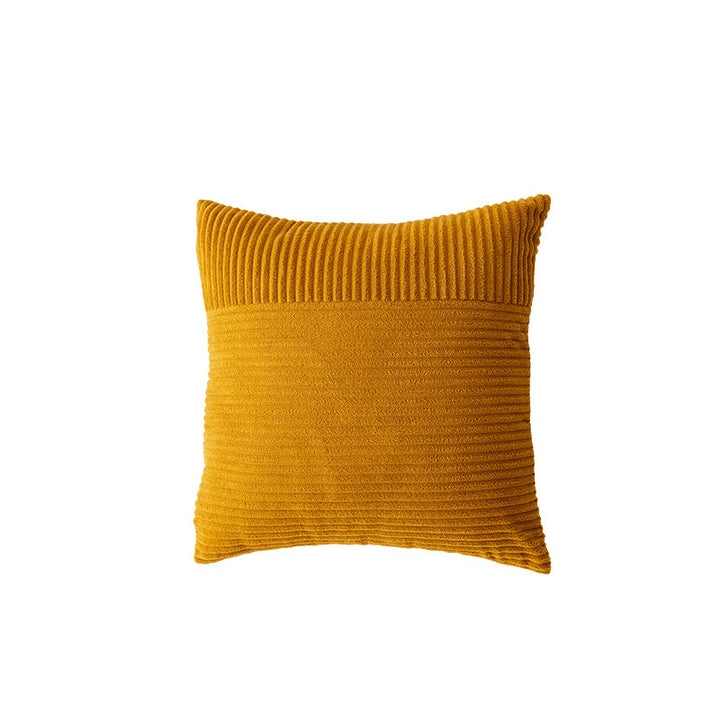 Ribbed Texture Decorative Pillow