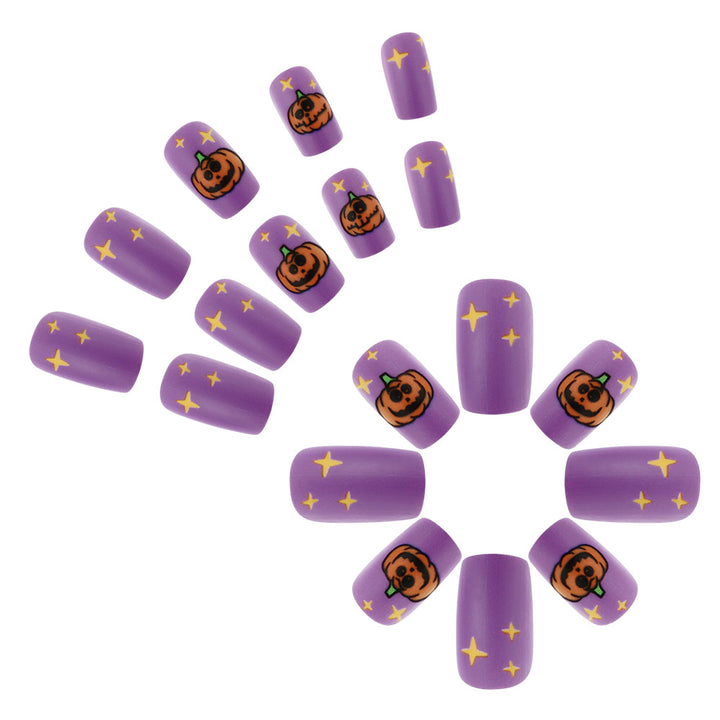 Halloween-Themed Decorative Press-On Nails Kalsten