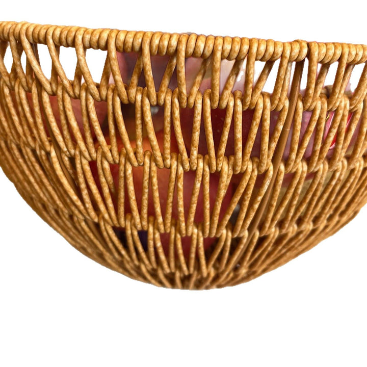Modern Decorative Woven Fruit Bowl Kalsten