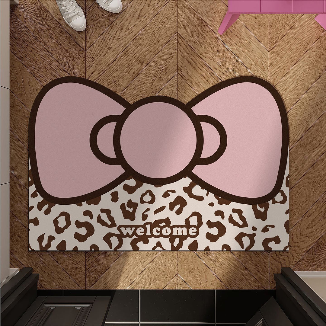 Hello Kitty Themed Plush Bath Mat