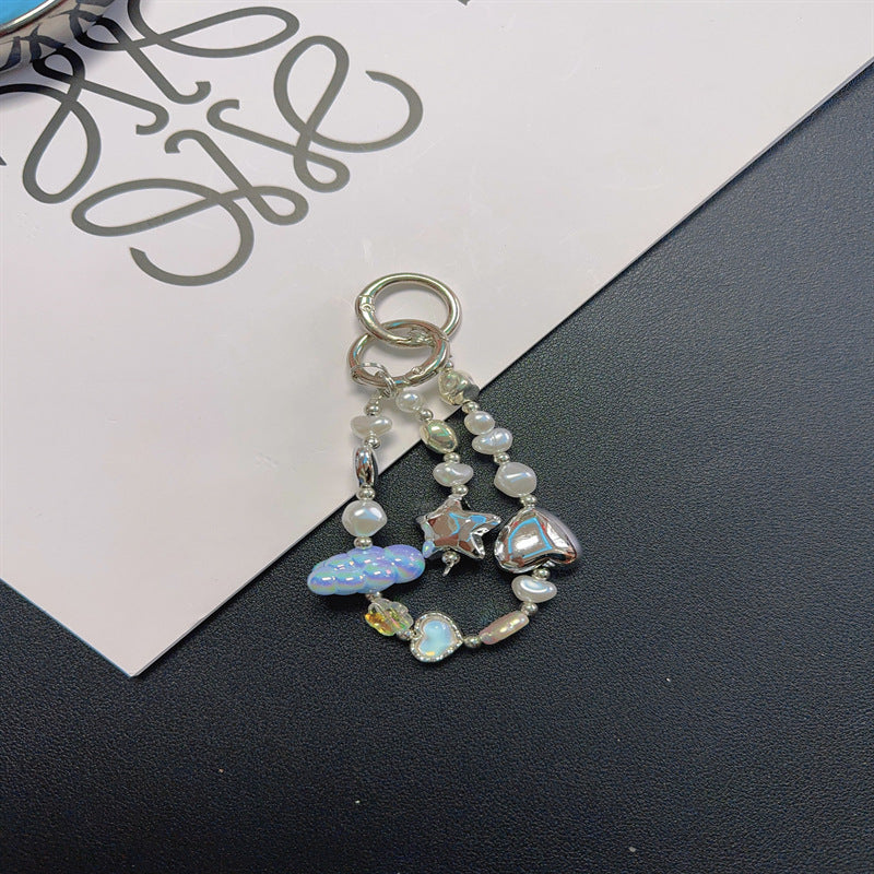 Decorative Beaded Charm Keychain Kalsten 1790135647