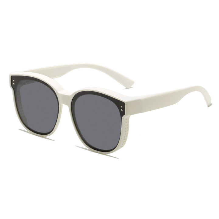 Women's fashionable square sunglasses with UV protection and comfortable temples Kalsten