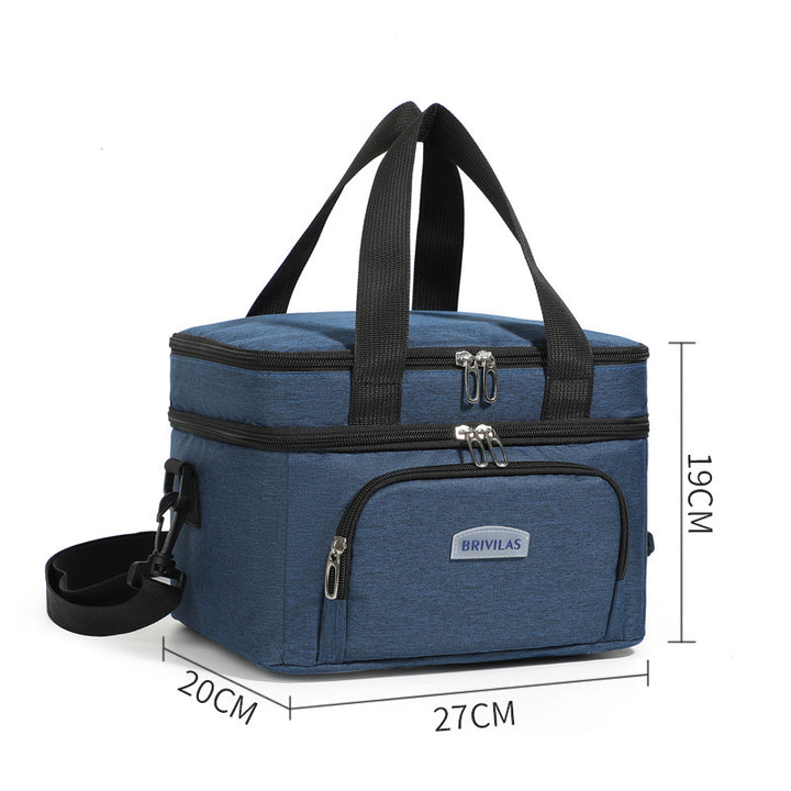 Insulated Multi-Compartment Lunch Carrier Kalsten