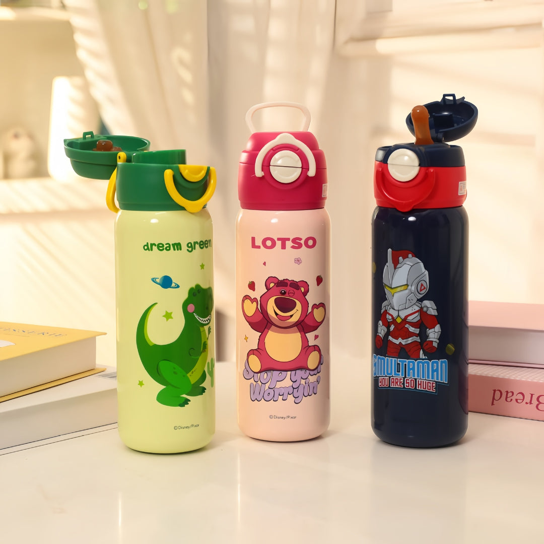 Insulated drinking bottle with cheerful dinosaur design Kalsten