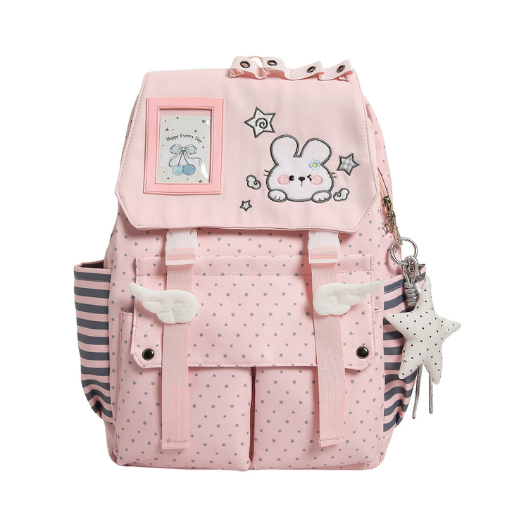 Cute Character Print Backpack Kalsten