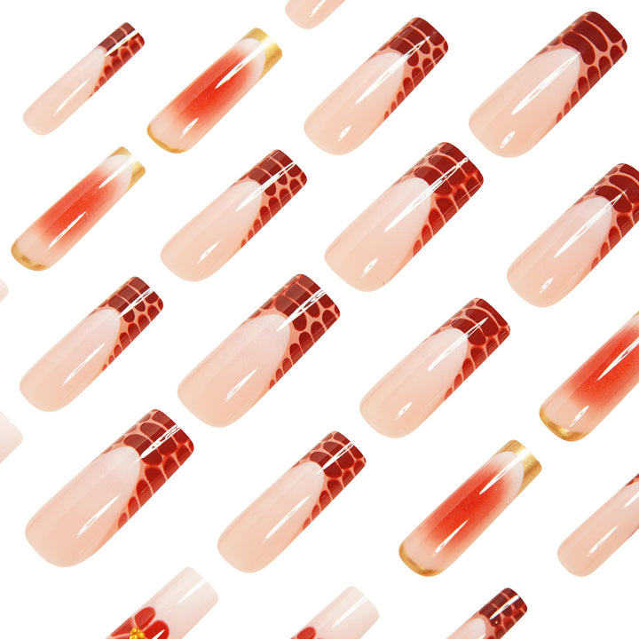 Premium Long Acrylic Nail Enhancements Kalsten