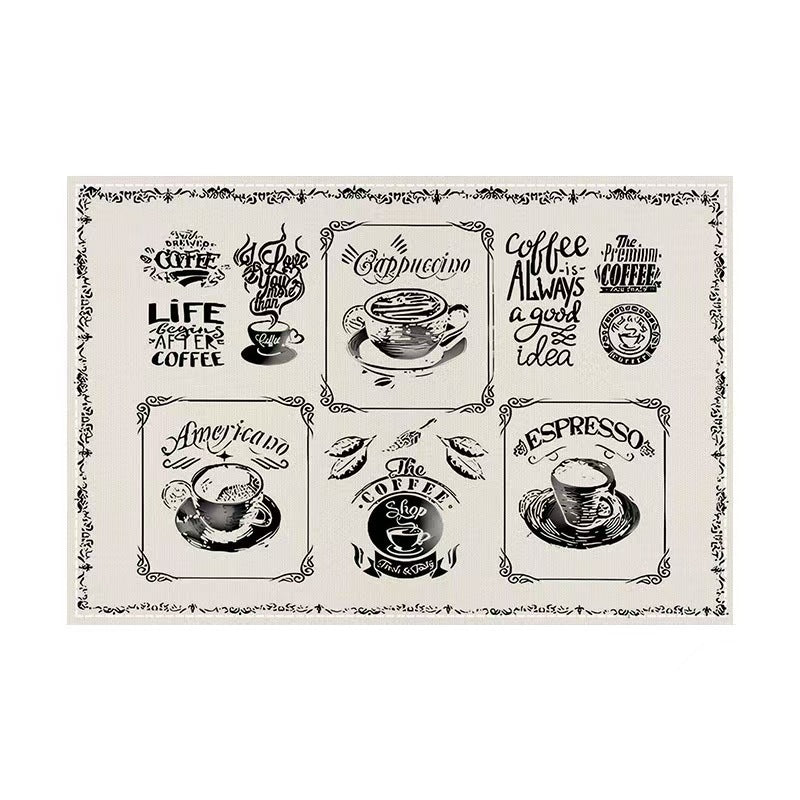 Coffee Bar Kitchen Mat Kalsten