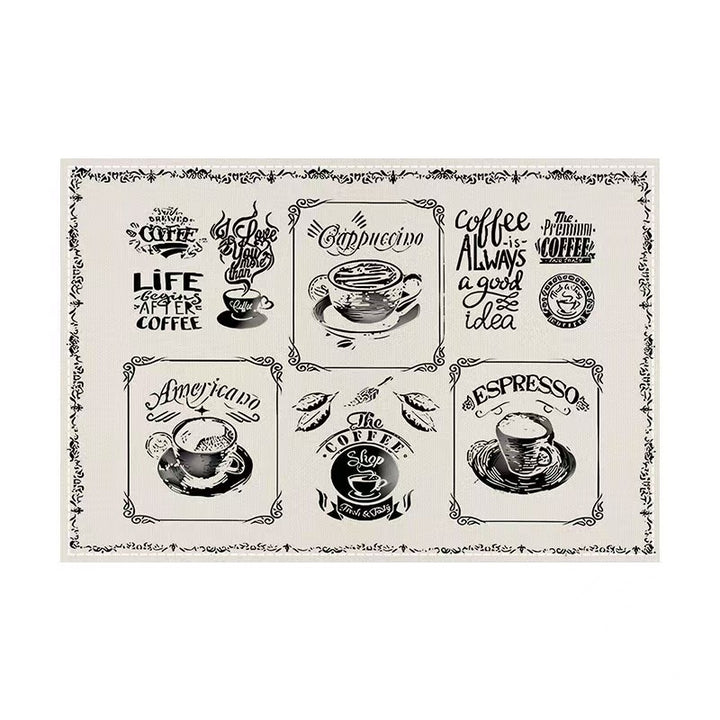 Coffee Bar Kitchen Mat Kalsten