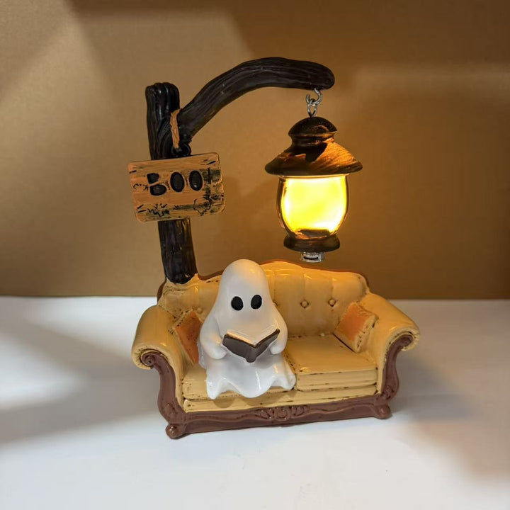 Halloween-Themed Ghost Reading Lamp Kalsten