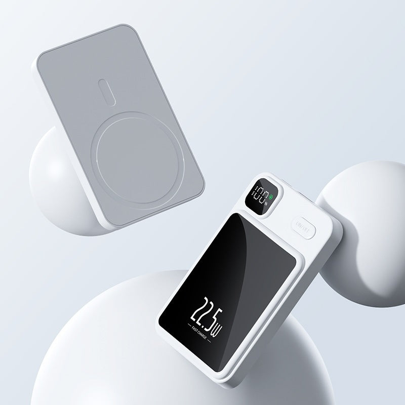 Portable power bank with wireless charging function and digital power display Kalsten