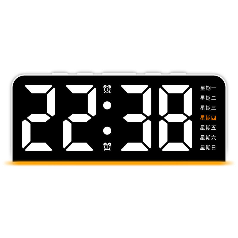 Digital LED alarm clock with color change Kalsten