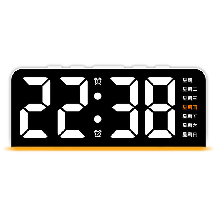 Digital LED alarm clock with color change Kalsten