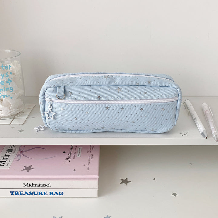 Star Pattern Pencil Case