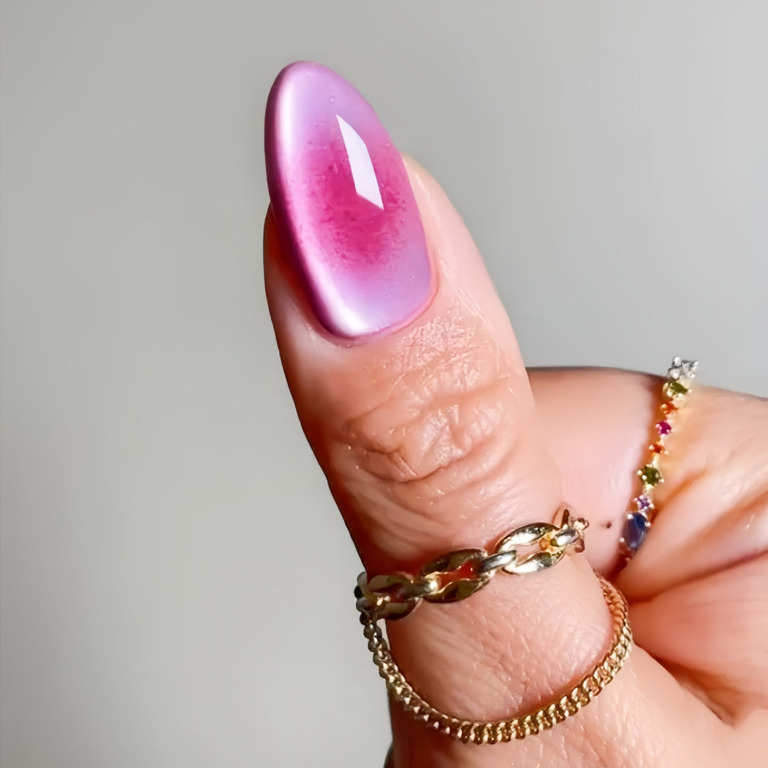 Glossy Ombre Stiletto Press-On Nails Set Kalsten
