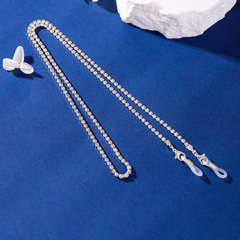 Rhinestone Eyewear Retainer Chain Kalsten