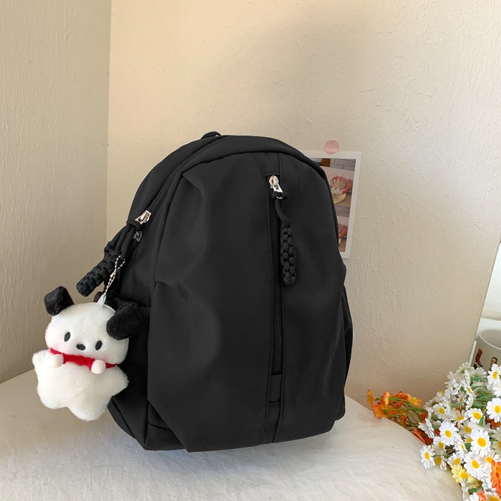 Backpack with Cute Plush Keychain and Practical Storage Kalsten
