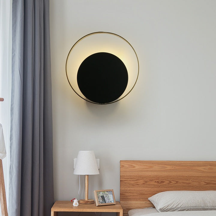 Modern Dual-Circle Wall Sconce
