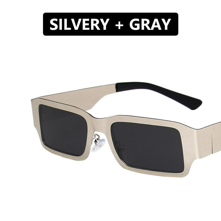 Women's geometric sunglasses with protective UV filter and sturdy metal frame Kalsten
