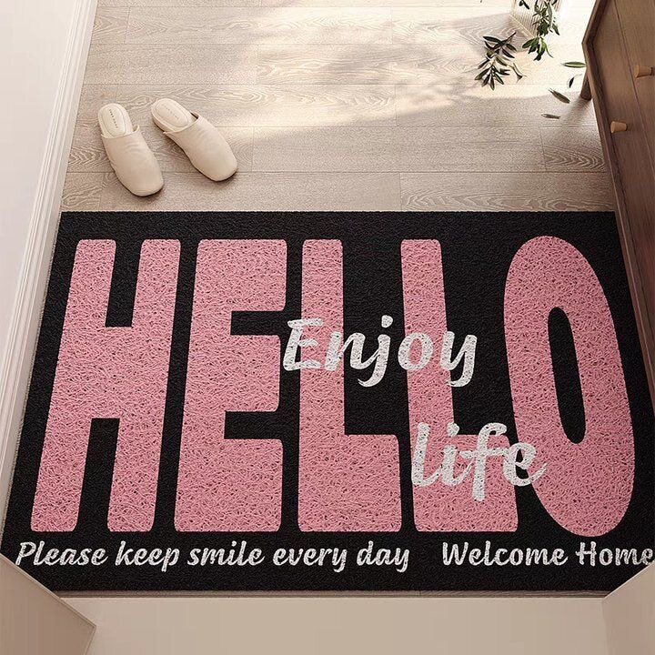 Stylish Welcome Doormat for Home Entrance