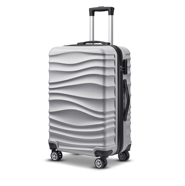 Unisex Stylish Textured Hard Shell Suitcase Kalsten