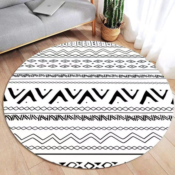 Bohemian Geometric Pattern Area Rug Kalsten