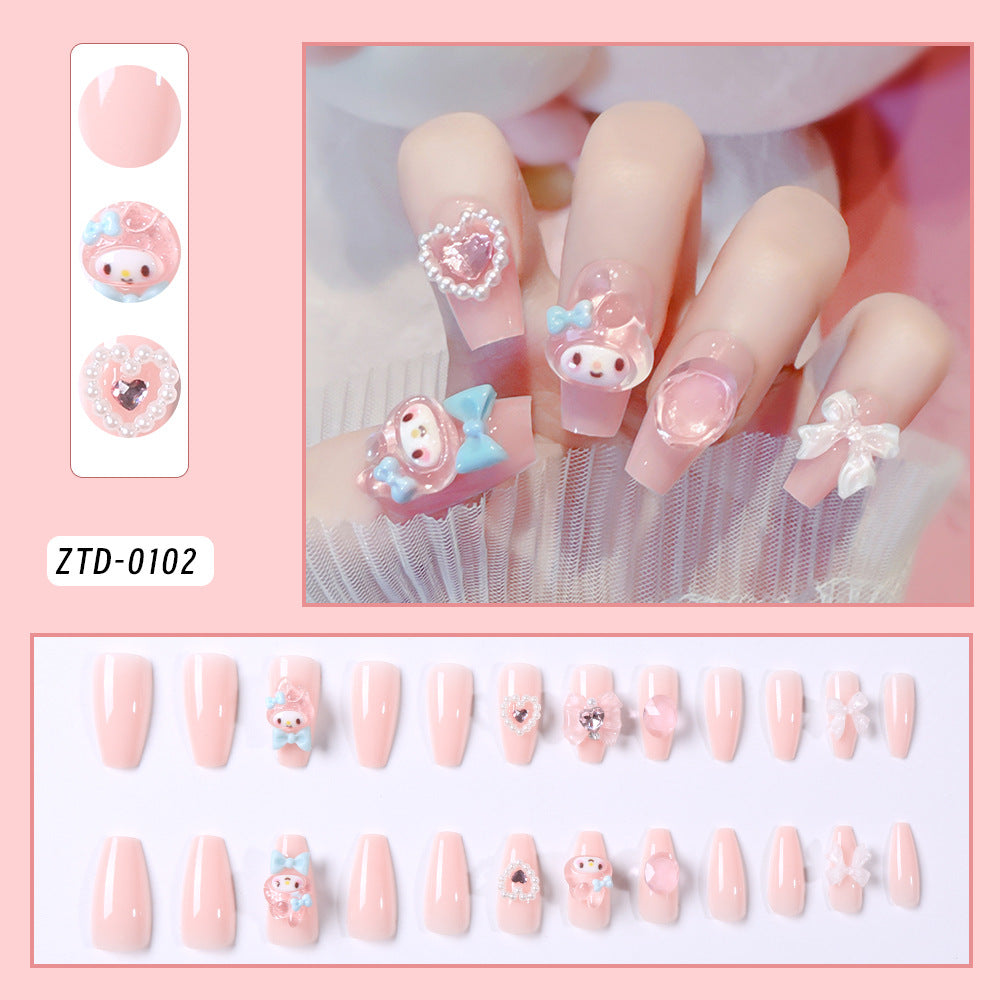 Decorative Nail Art Press-On Set Kalsten