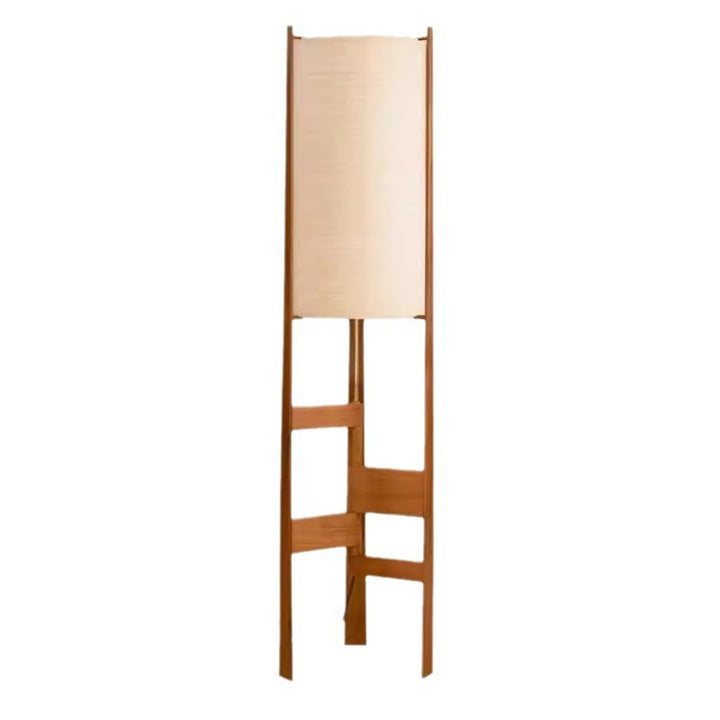 Minimalist Wooden Floor Lamp