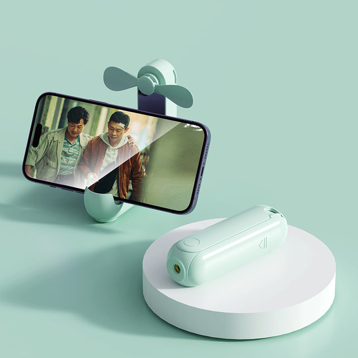 Women's portable smartphone fan with integrated power bank function Kalsten