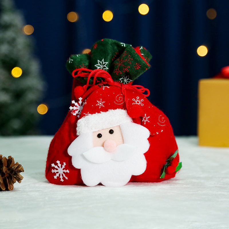 Cute Christmas gnome with gift sack Kalsten