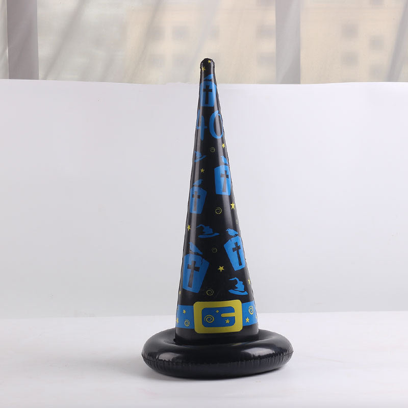 Women's Inflatable Witch Hat Toy Carnival
