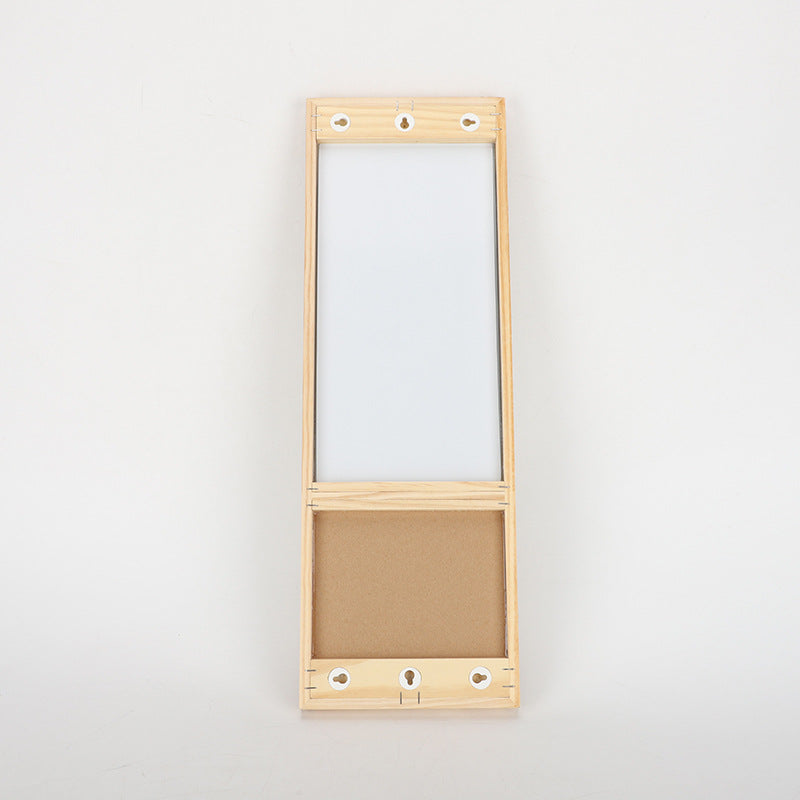 Decorative Wall Mirror Made of Rattan Kalsten