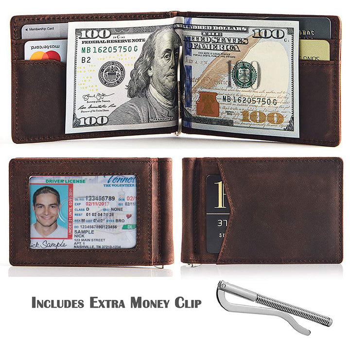 Sleek Leather Wallet Kalsten