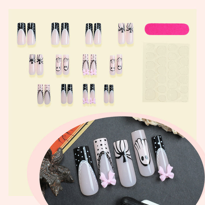 Themed Press-On Nail Art Set Kalsten