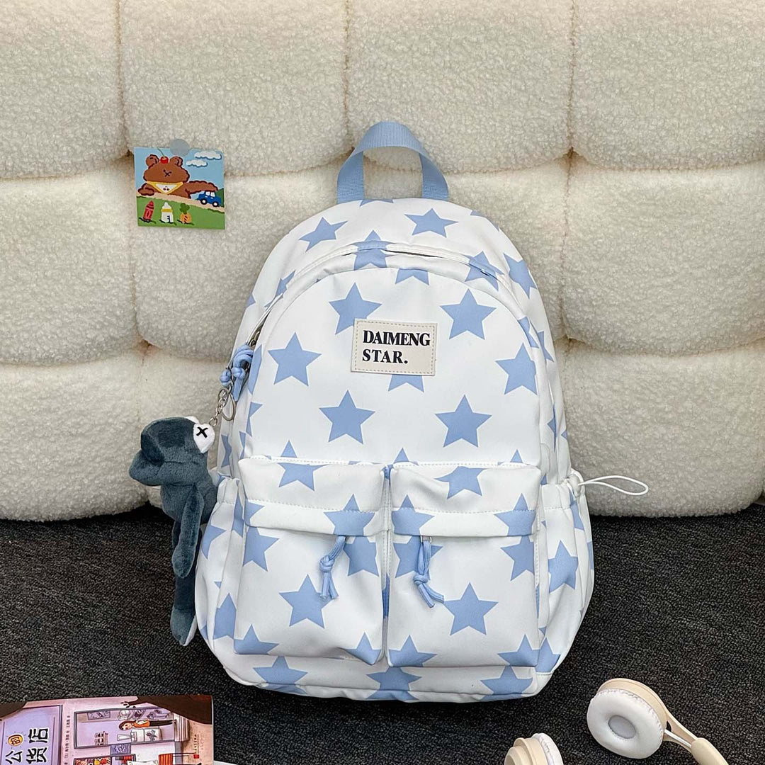 Stylish Star Patterned Backpack