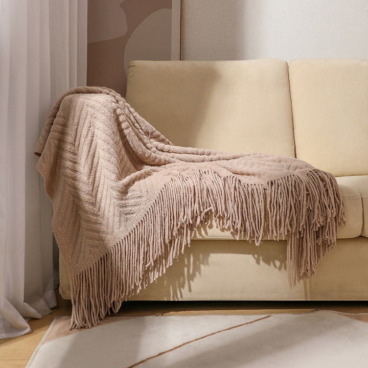 Ladies cozy throw blanket Kalsten