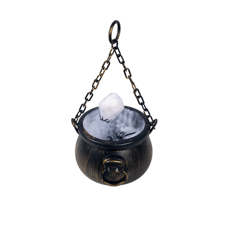 Spooky Illuminated Cauldron Decoration Kalsten